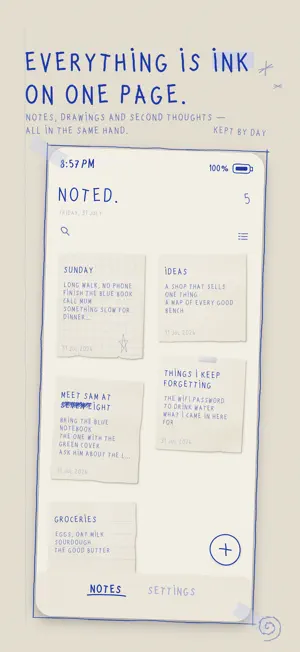Noted Note screenshot 1