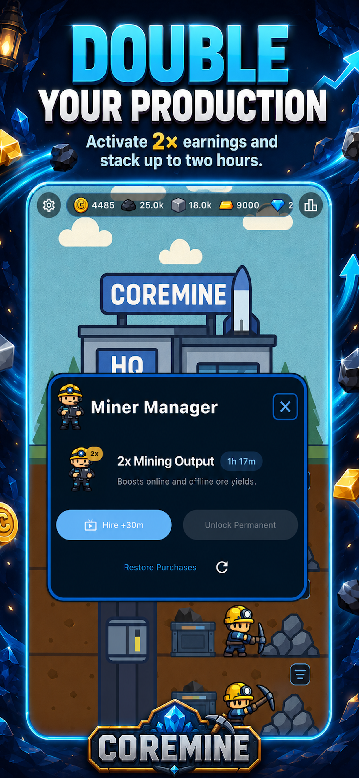 CoreMine screenshot 3