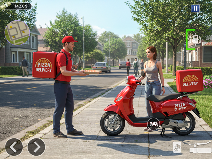 Food Delivery Guy Simulator 3D