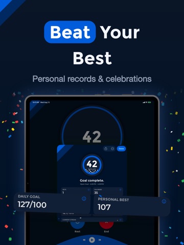 PushFit iPad screenshot