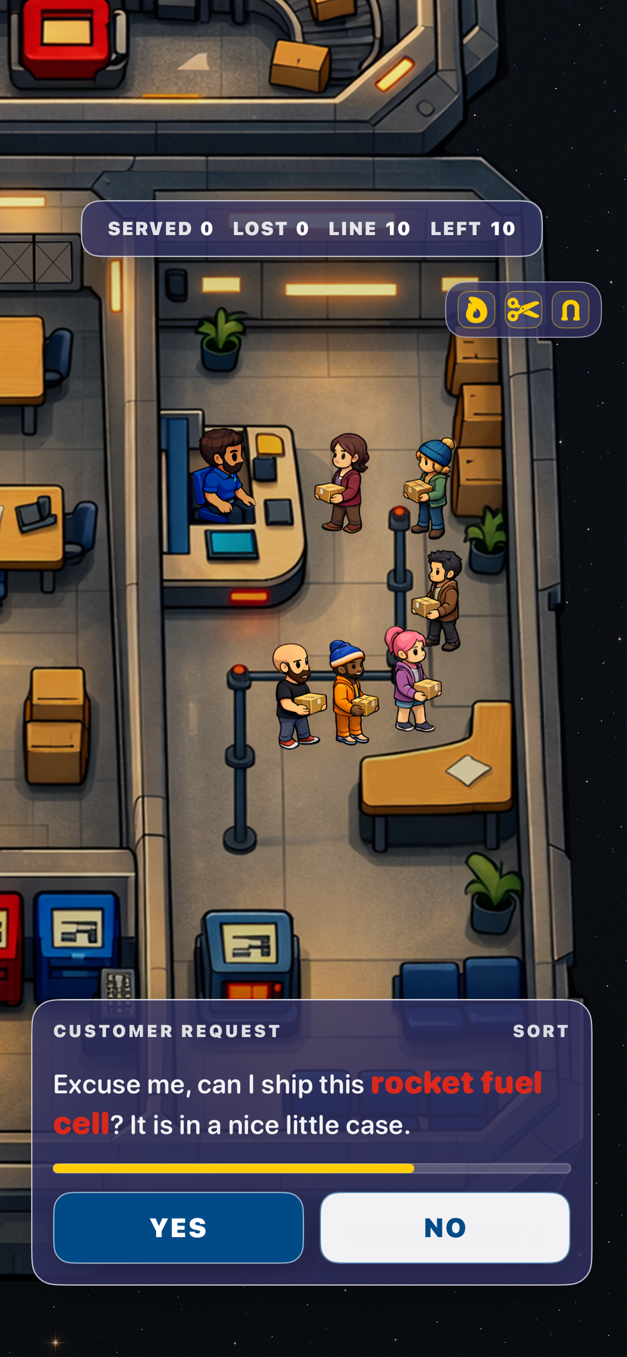 Space Mail: Galactic Outpost screenshot 4