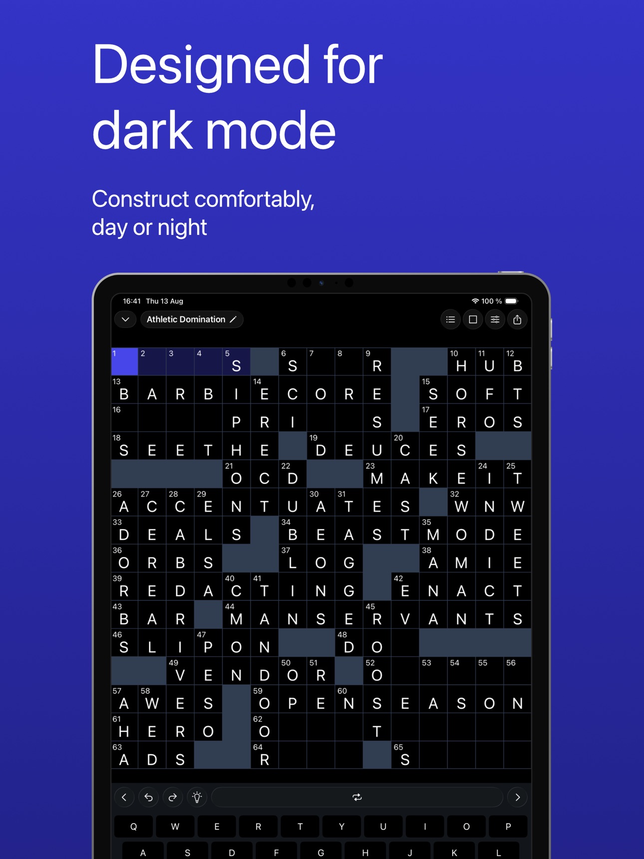 Screenshot 10 of Crossworks: Crossword Editor