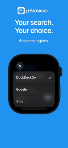µBrowser: Watch Web Browser Screenshot 4 of 4