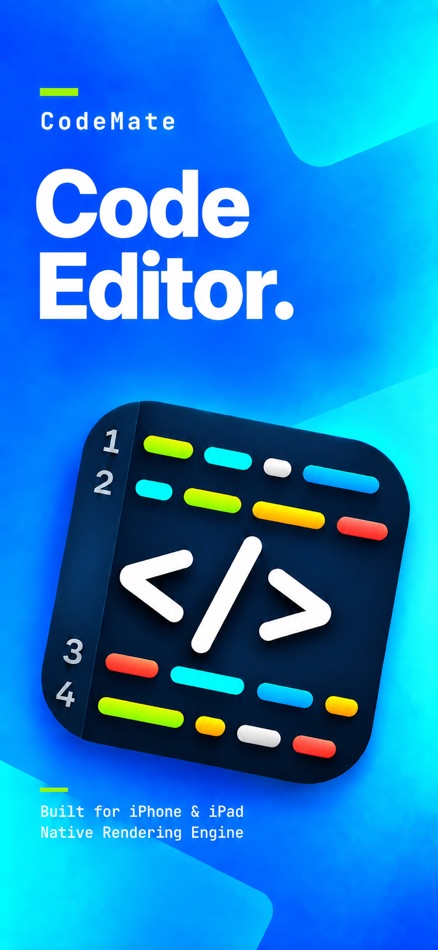 #1. CodeMate - Code Editor (iOS) Podle: 光 李