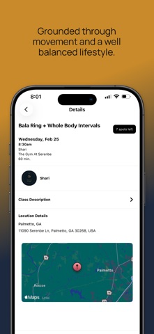 The Gym At Serenbe iPhone screenshot