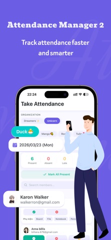 Attendance Manager 2 Screenshot 1 of 6