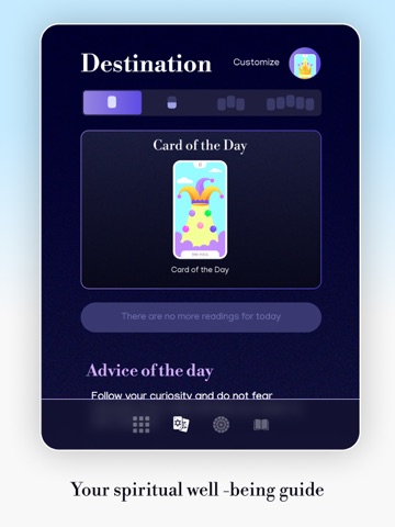 Spiritual guide for motivation iPad screenshot