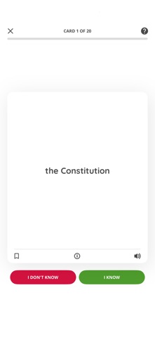 US Civics Prep Flashcards Screenshot 4 of 6