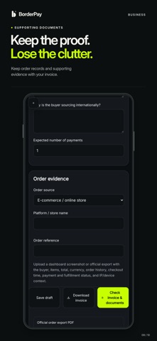BorderPay - Mobile Finance Screenshot 9 of 10