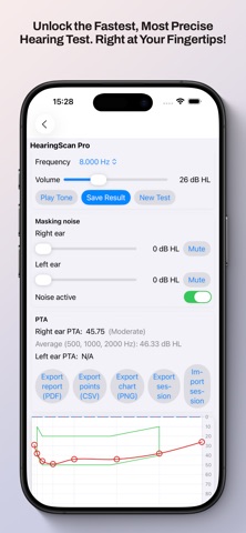 HearingScan Pro screenshot