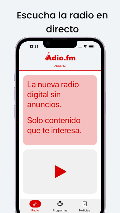 Adio.fm Screenshot