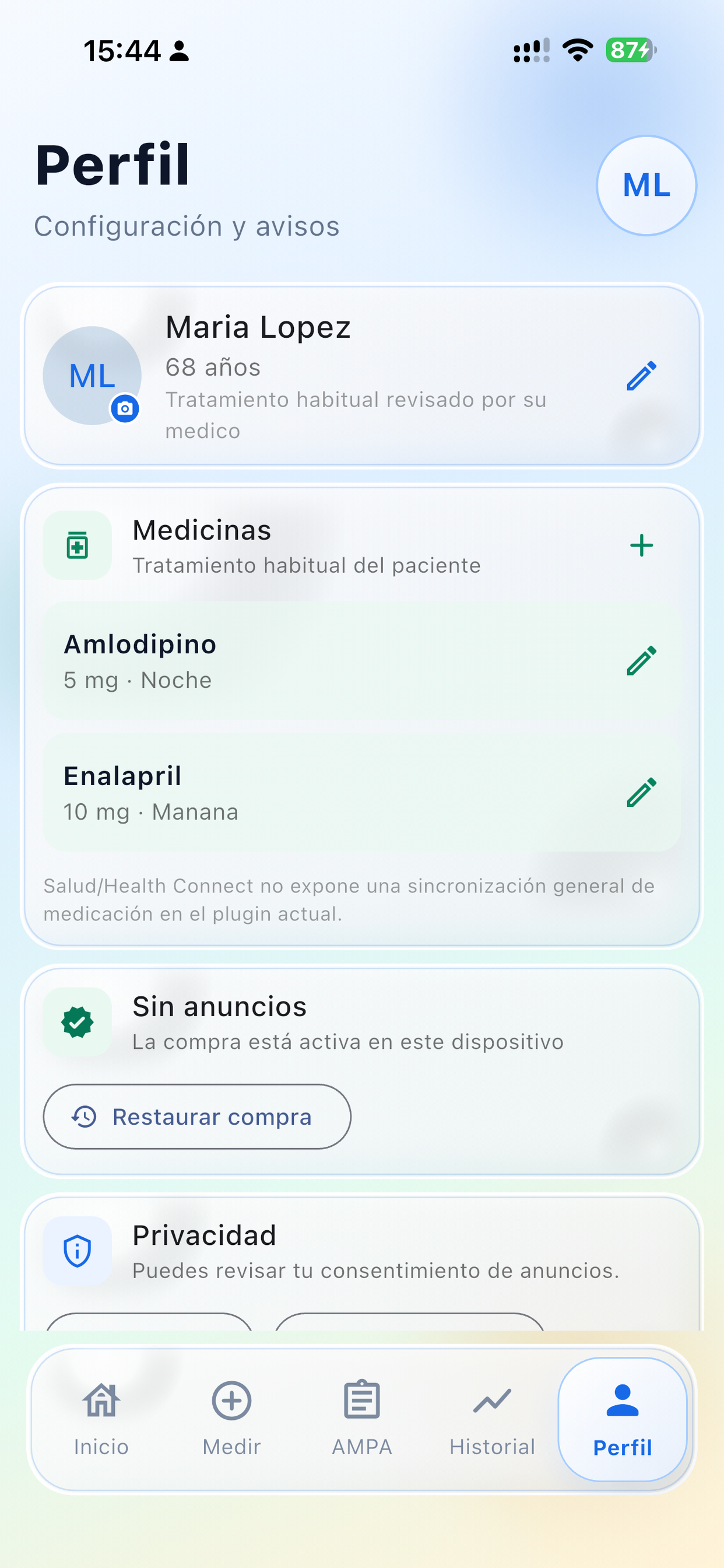 Mi Tensión Arterial screenshot 6