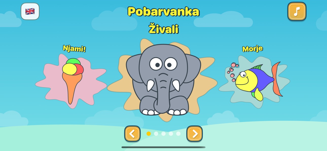 Screenshot 1 of Pobarvanka Coloring