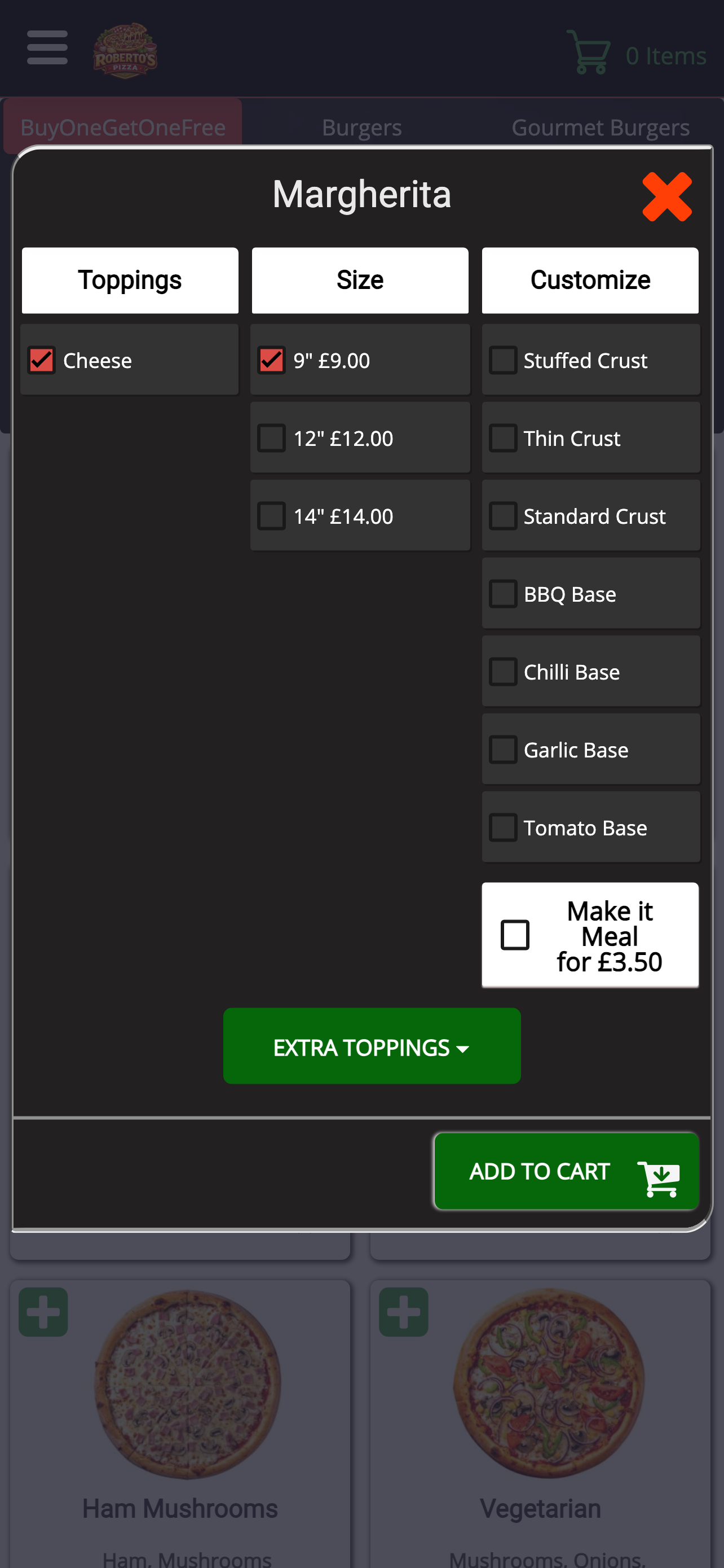 Roberto Pizza Haverfordwest