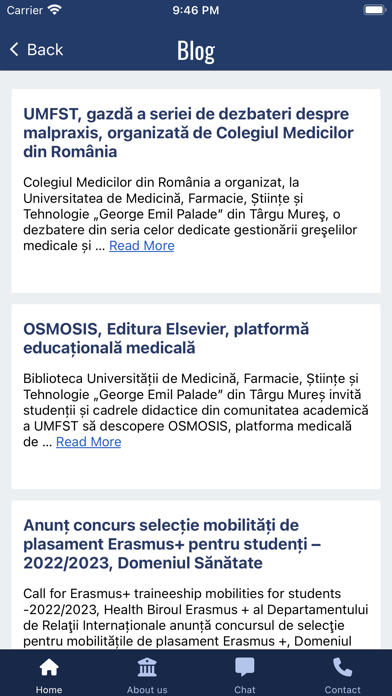 Screenshot 2 of UMFSTart App