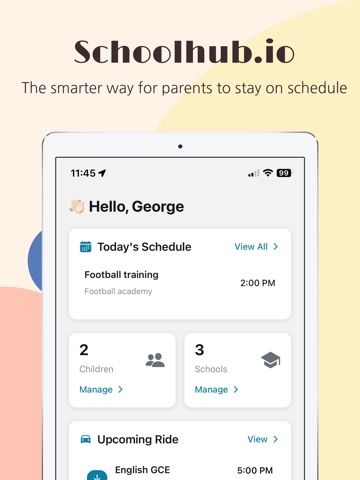 Schoolhub.io iPad screenshot