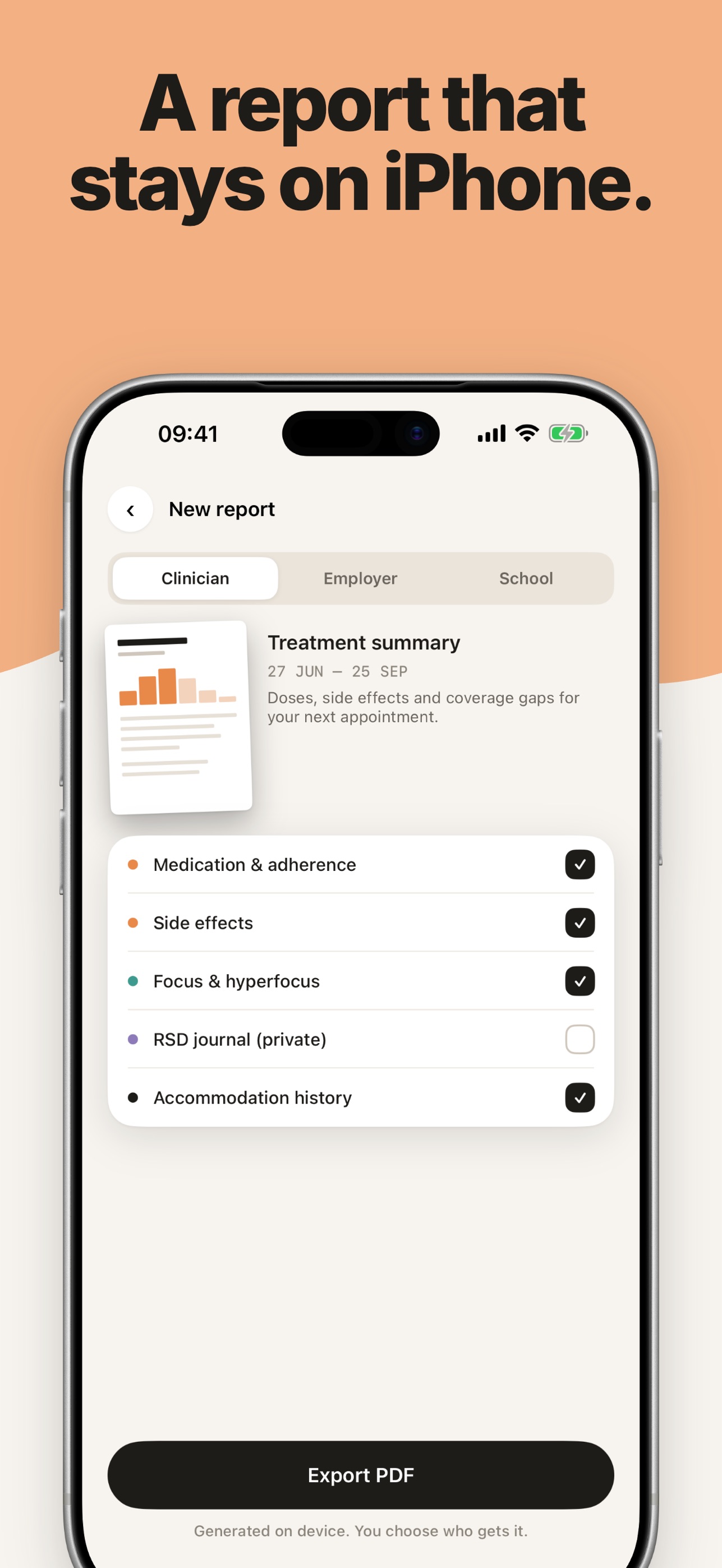 Screenshot 9 of Keel: ADHD Med Tracker