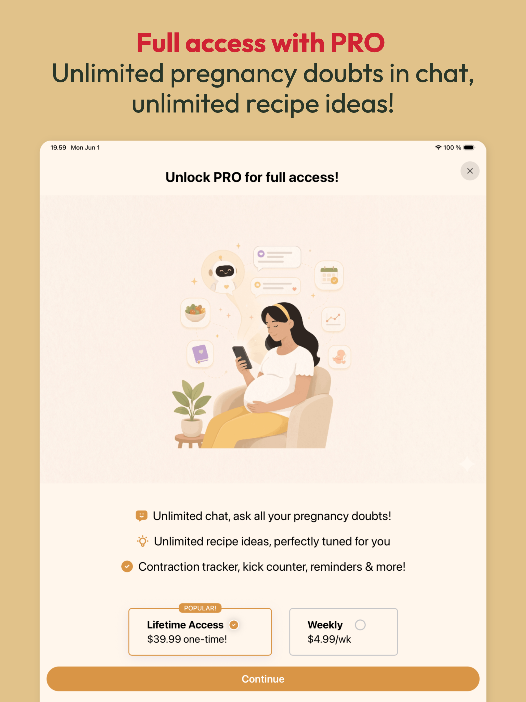 Contraction Timer - Nutrinest screenshot 10