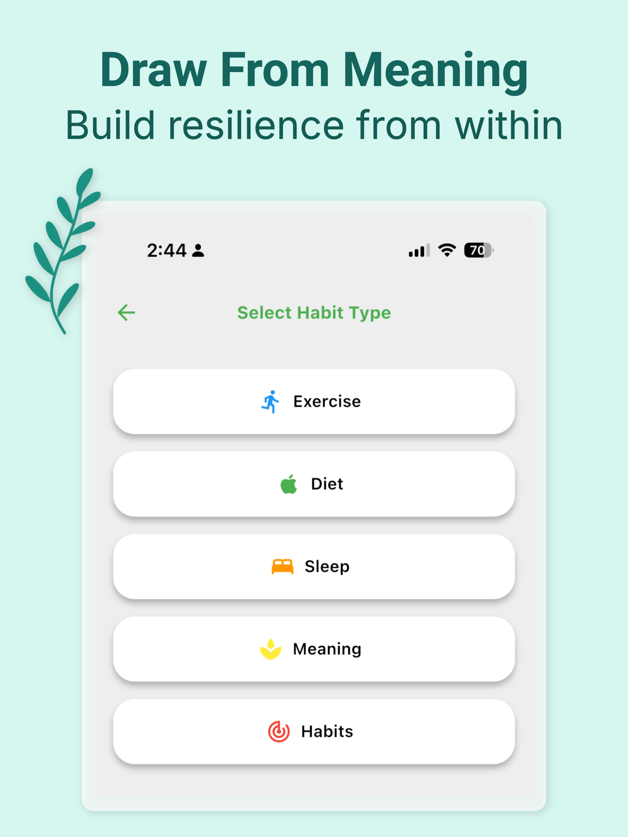 WellbeingScale: Habit Builder screenshot 14
