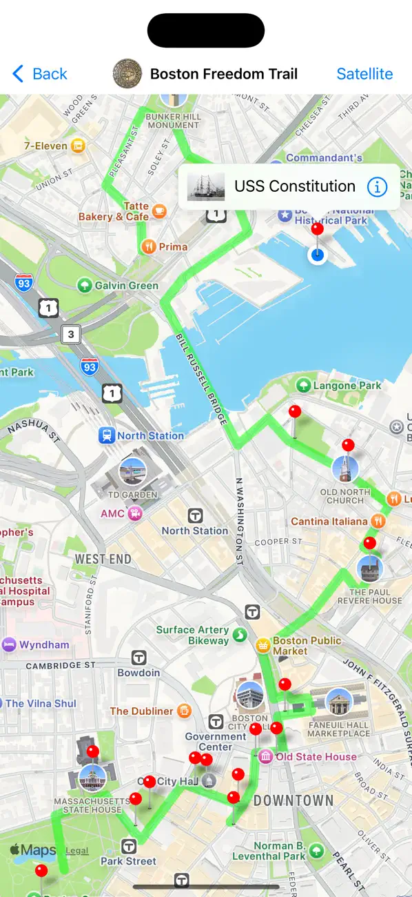 Screenshot #1 pour Freedom Trail - Boston
