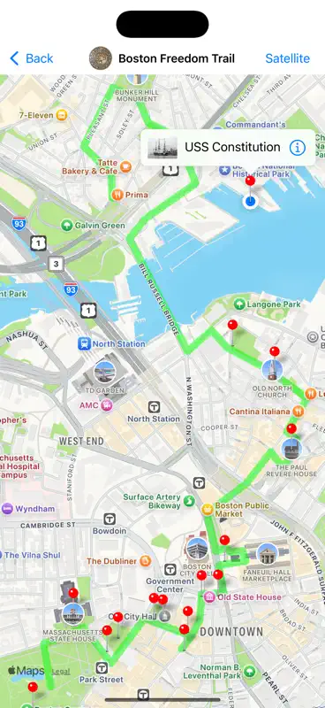 Freedom Trail - Boston screenshot 1 of 3