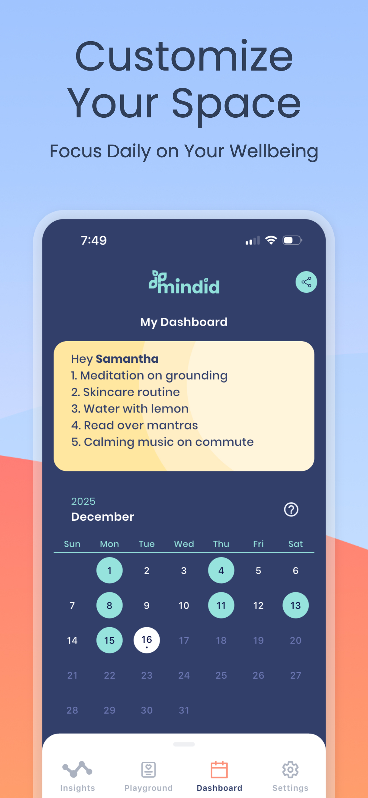 MINDid - Mental Health Managed screenshot 7