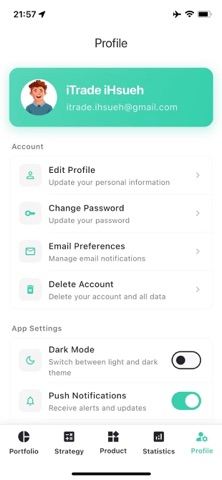 iTrade@iHsueh screenshot