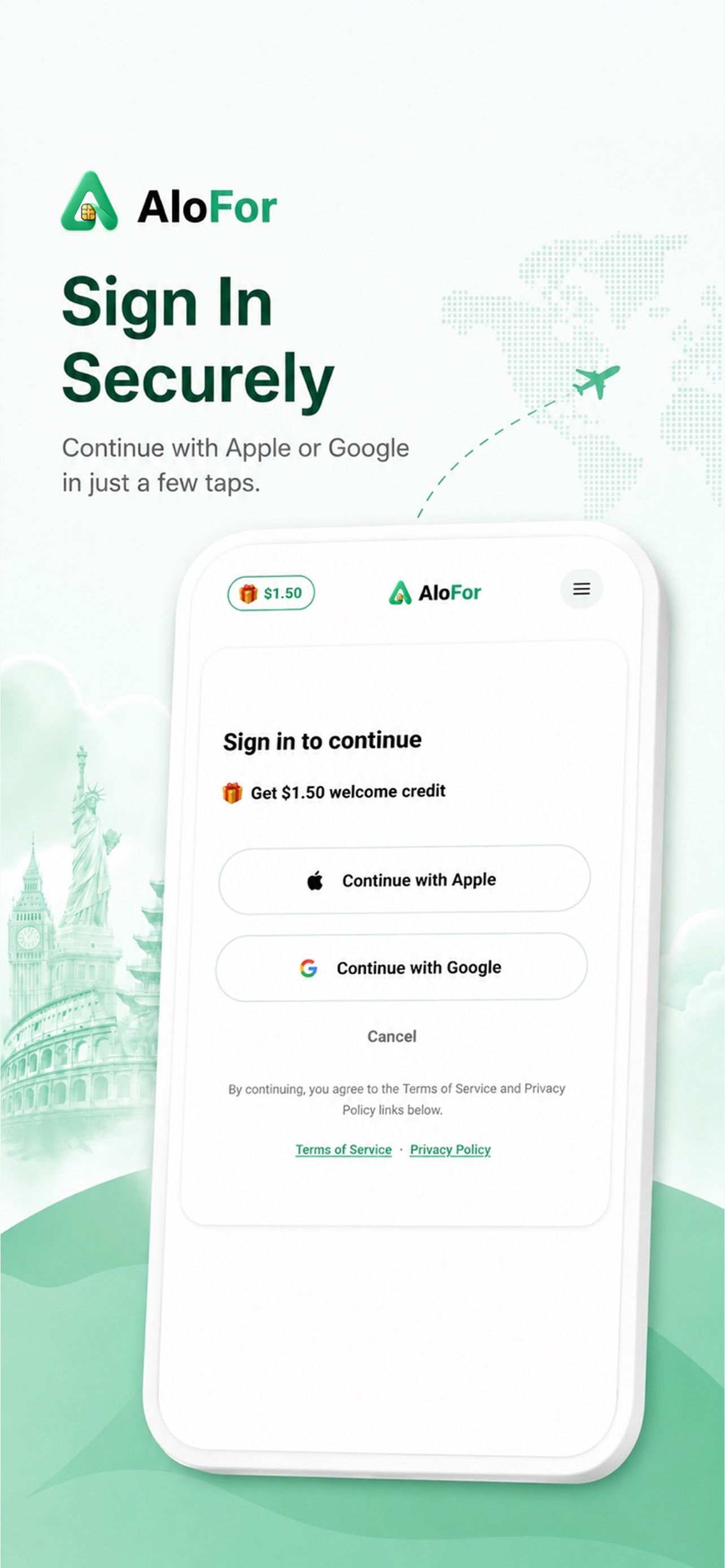 AloFor: eSIM Mobile Data screenshot 3