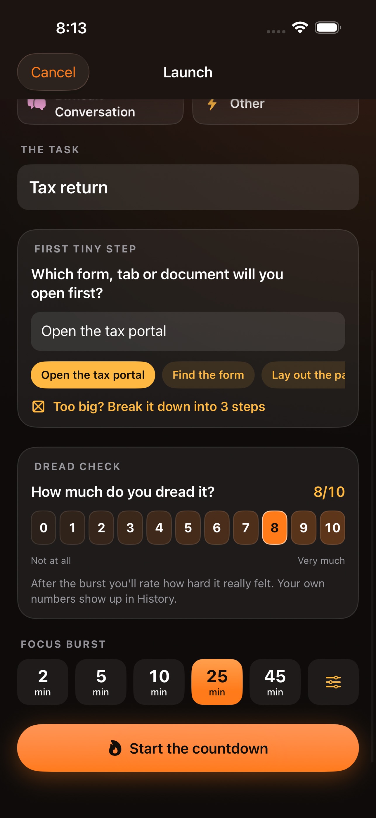 Screenshot 8 of Instant Motivate: Start Now