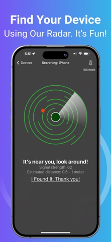 Bluetooth BLE Device Finder Screenshot 2 of 4