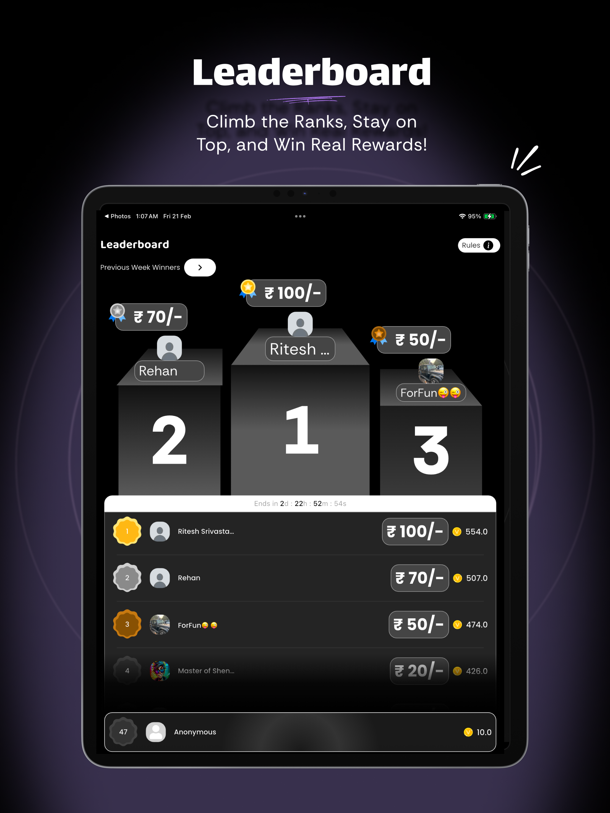 VersusMedia: Vote & Earn screenshot 6
