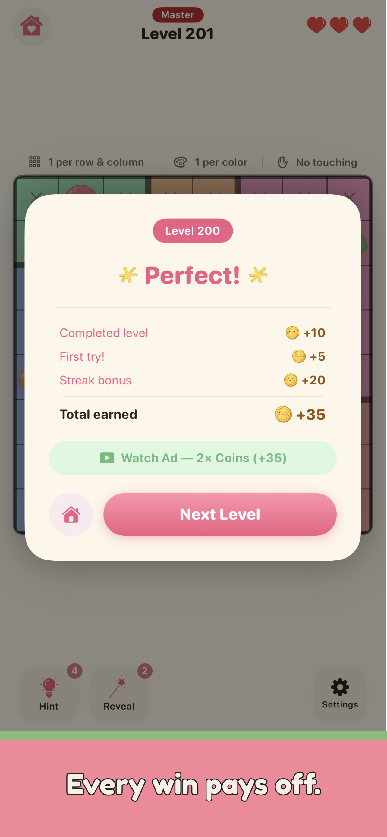 Mochidoku Puzzle screenshot 3