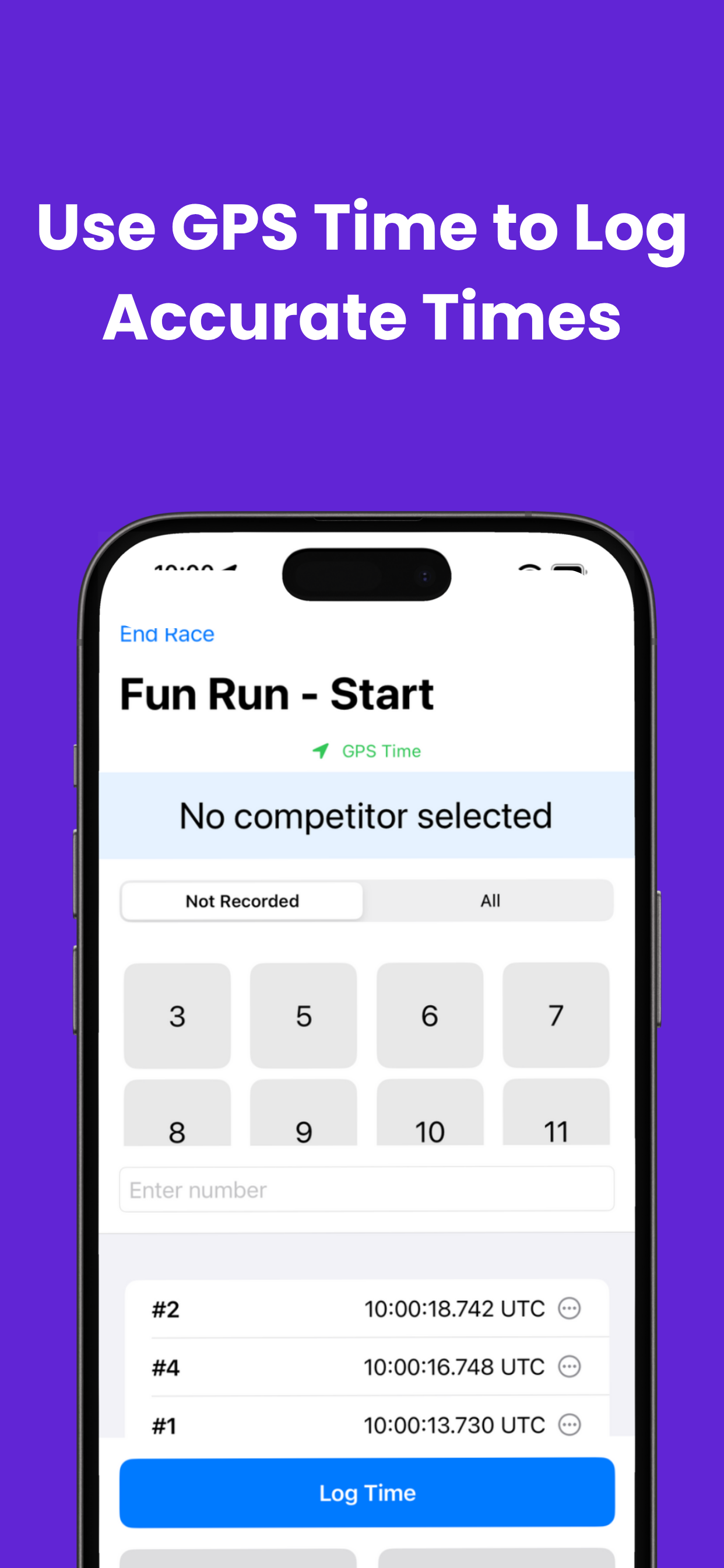 Race Timer for Sports Timing screenshot 4