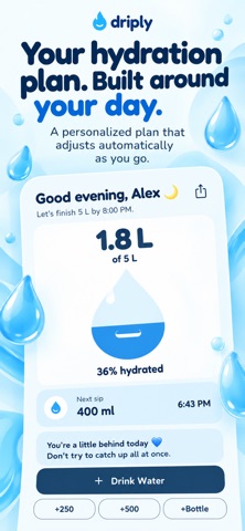 Driply - Hydration Tracker screenshot 9