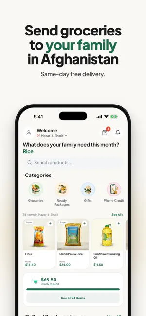 Kharid - Afghan Shopping App screenshot 1