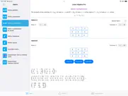 linear algebra pro iPad Captures Décran 1