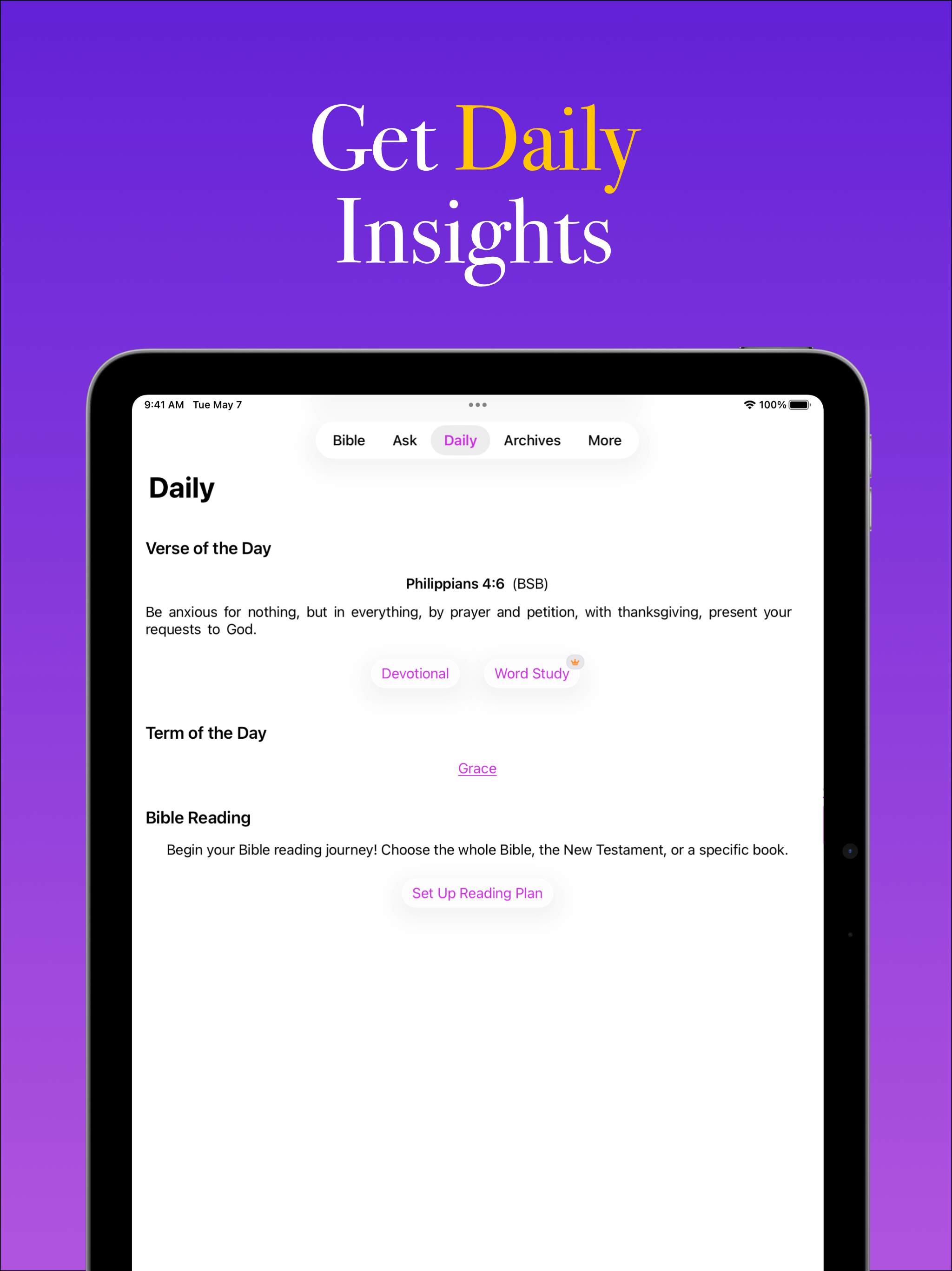 Bible Ace: AI Bible Study