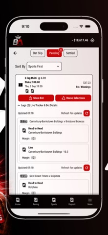 BetAces - Sports Betting App iPhone screenshot 2
