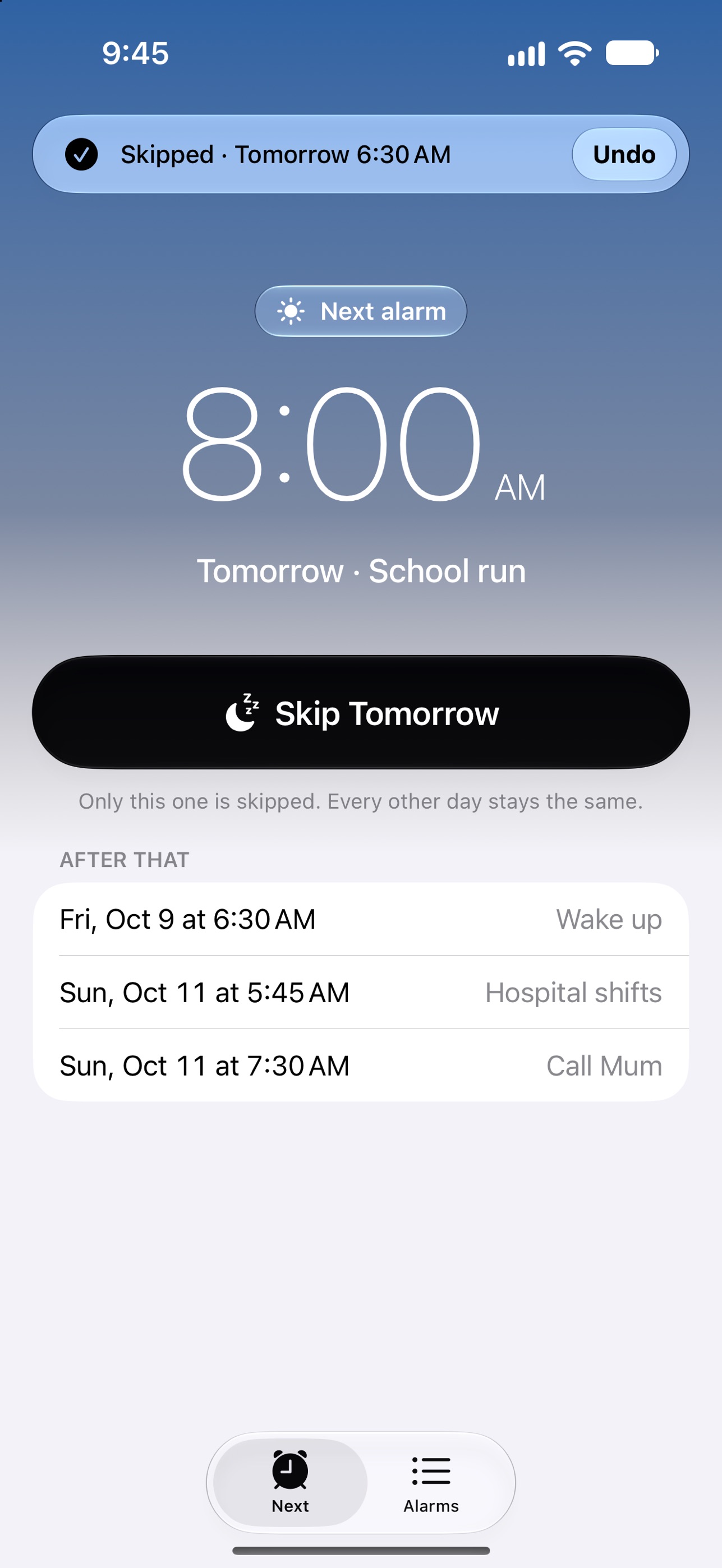 Screenshot 2 of Dayside: Alarm Clock