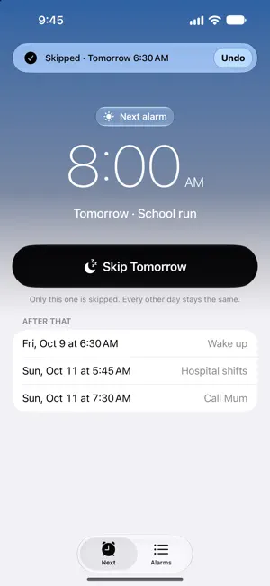 Dayside: Alarm Clock screenshot 2