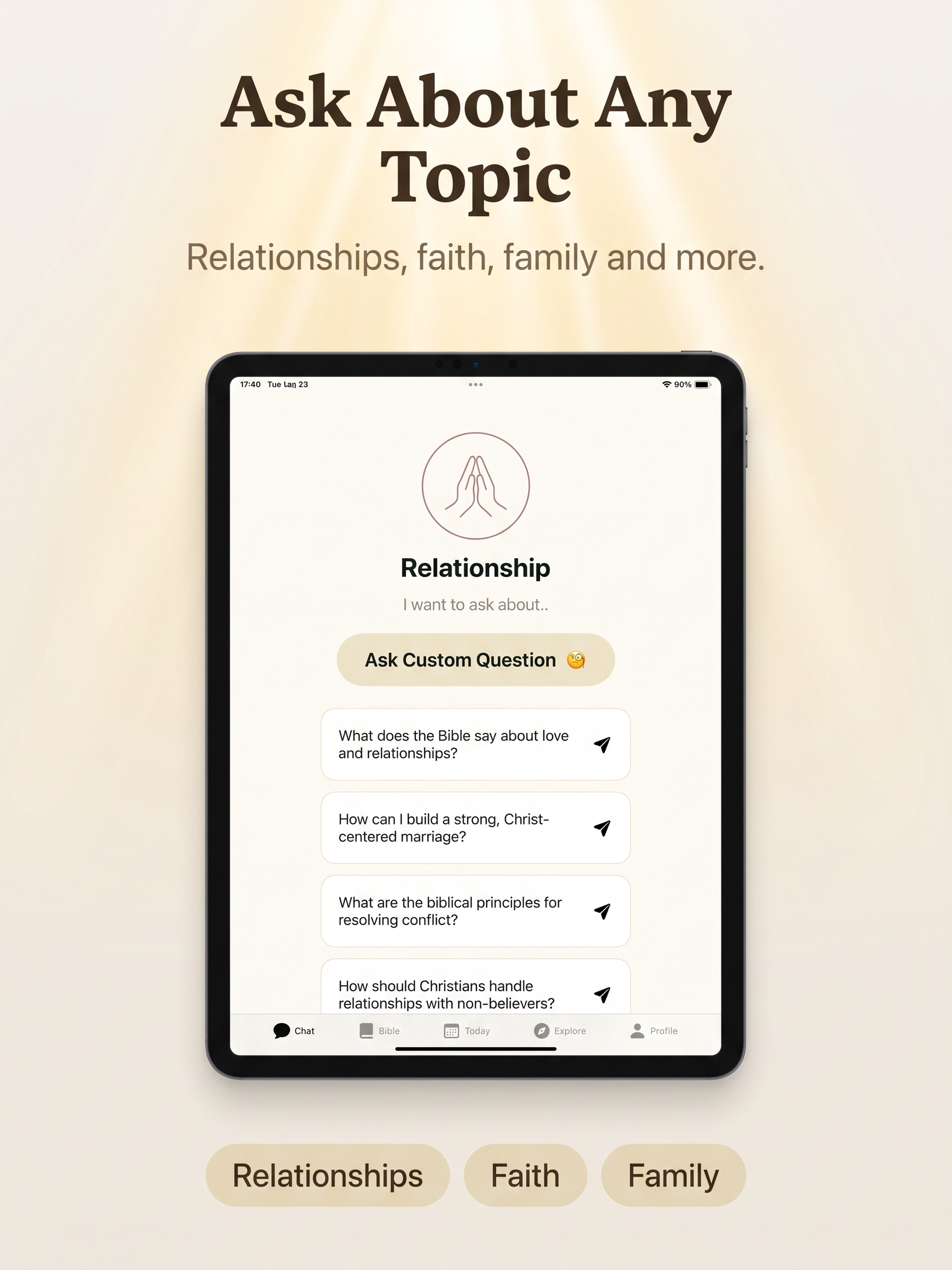 Bible Beacon: Prayers & Chat screenshot 9