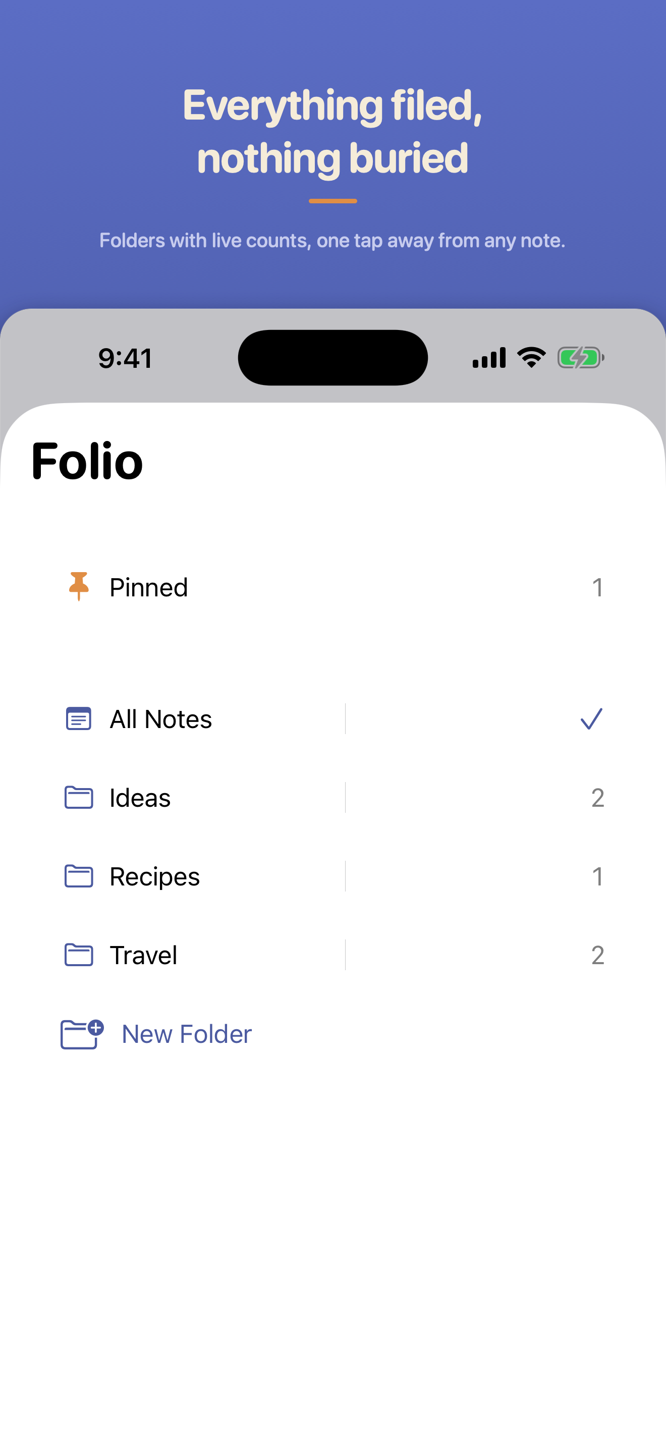 Folio: Notes & Pins screenshot 5