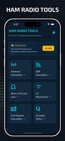Ham Radio Tools. Screenshot 1 of 5