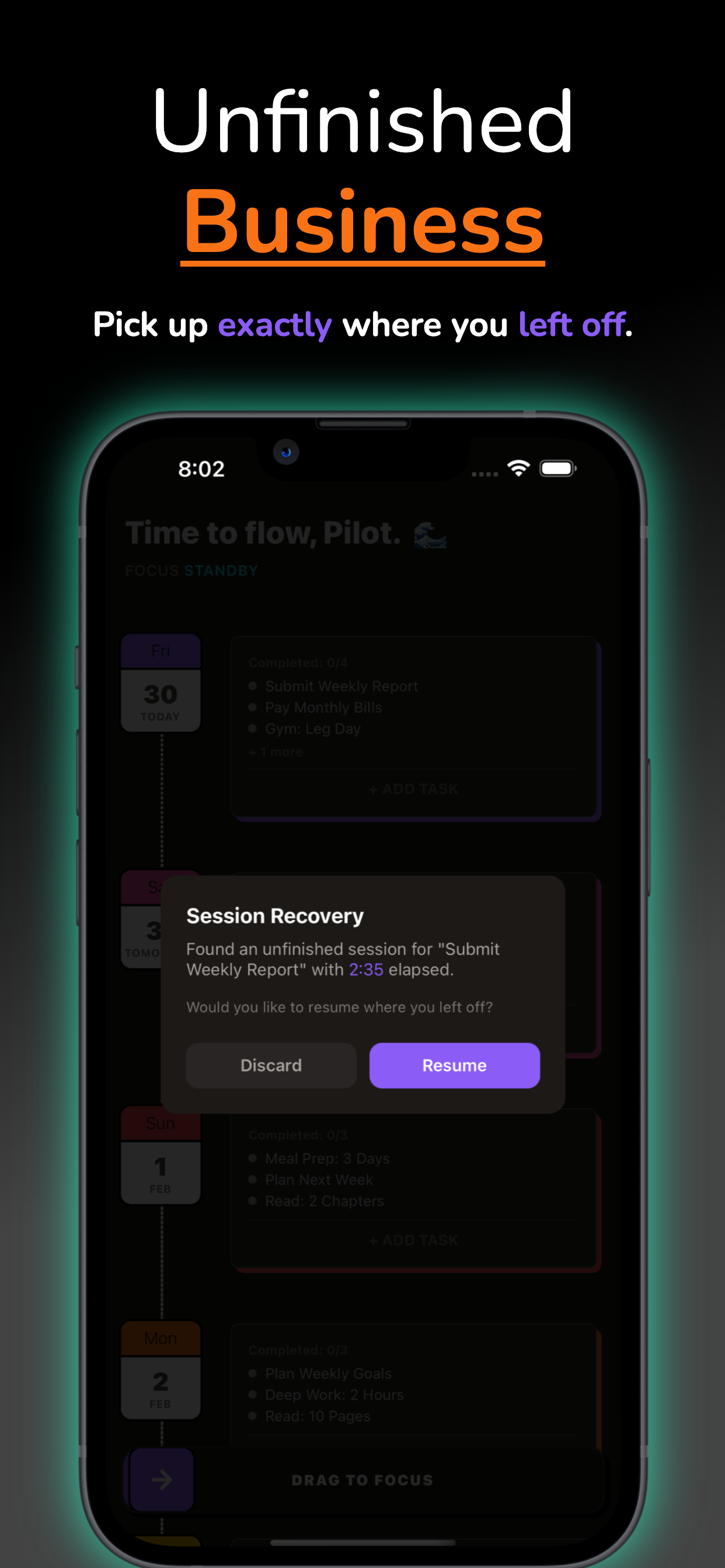 Focus Flow: Deep Work