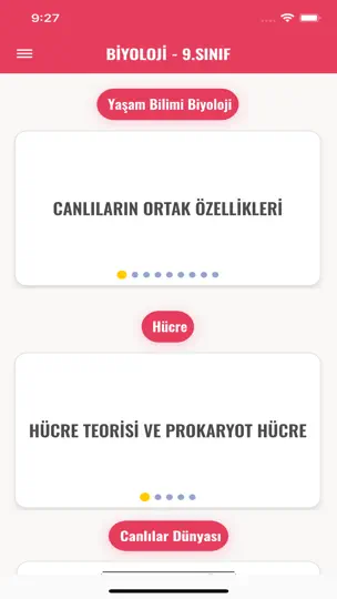 Dersler Cepte iPhone Ekran Görüntüsü 3