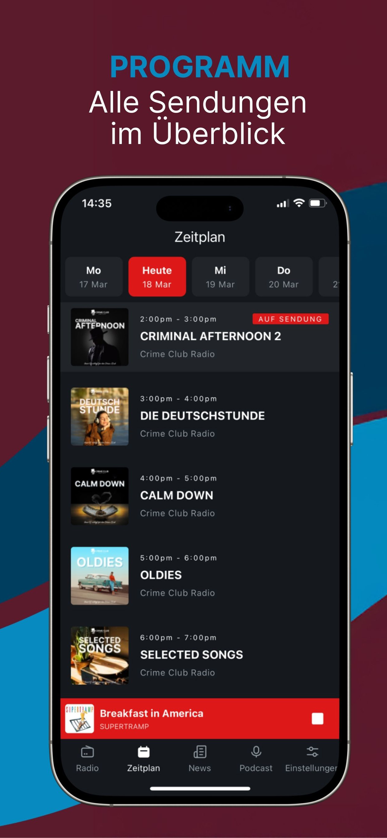 Crime Club Radio screenshot 3