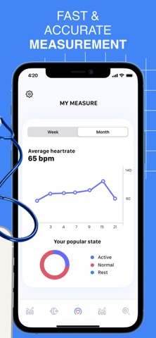 Heart Rate & Health Monitorのおすすめ画像3