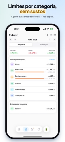 Dinzo: Finanças Pessoais e IA screenshot