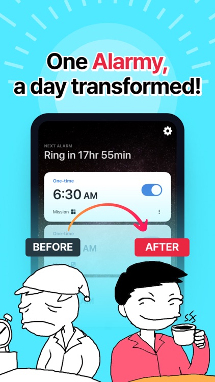 Alarmy: Loud Alarm Clock,Sleep