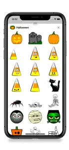 Halloween Silly Fun Stickers screenshot #4 for iPhone